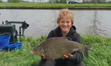 Sev en Wout Leushuis beide WEER in de prijzen tijdens ONK feeder