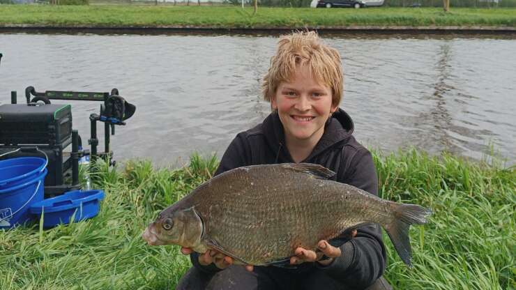 Sev en Wout Leushuis beide WEER in de prijzen tijdens ONK feeder